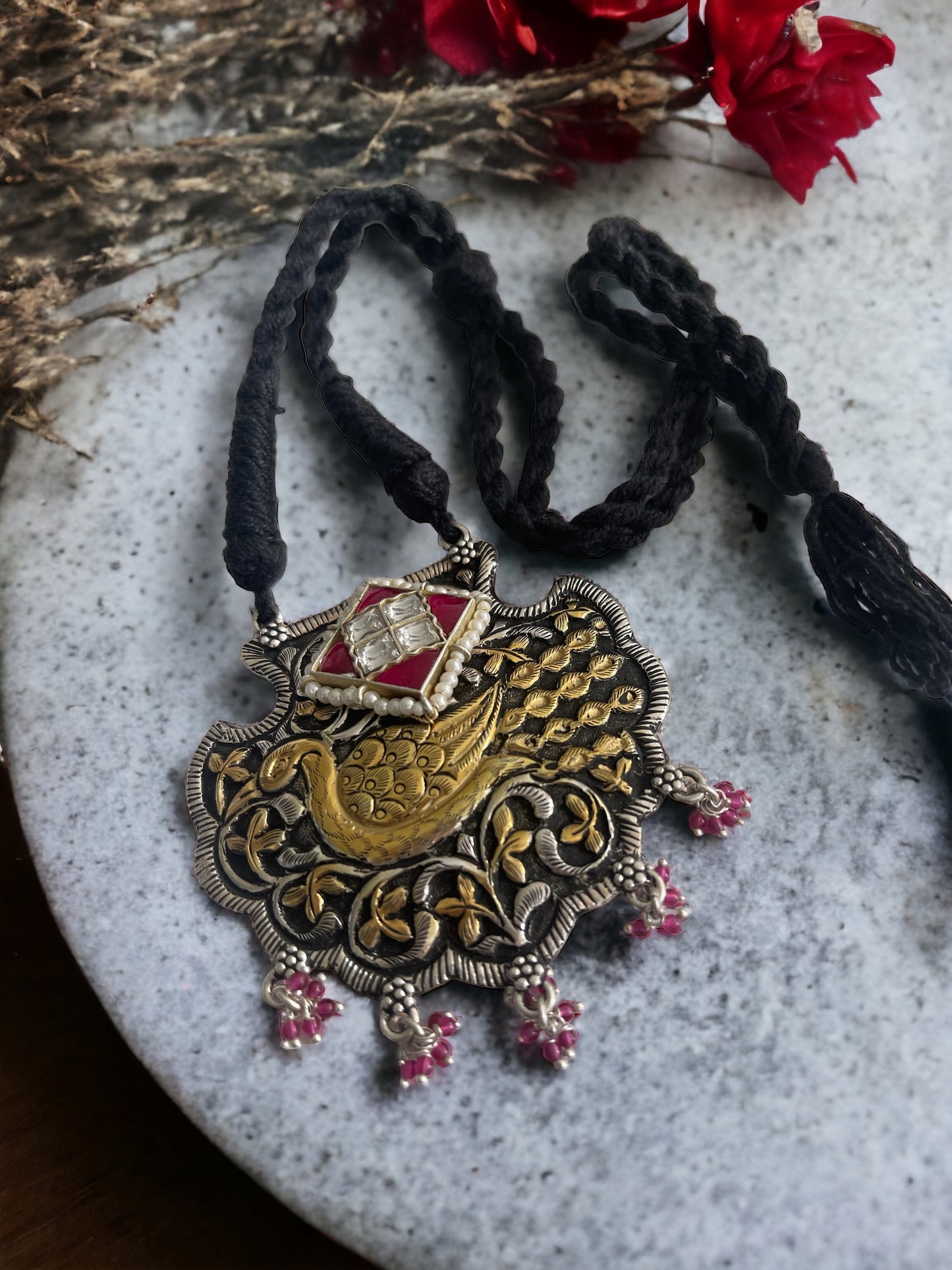 Katrina 92.5 silver pendant