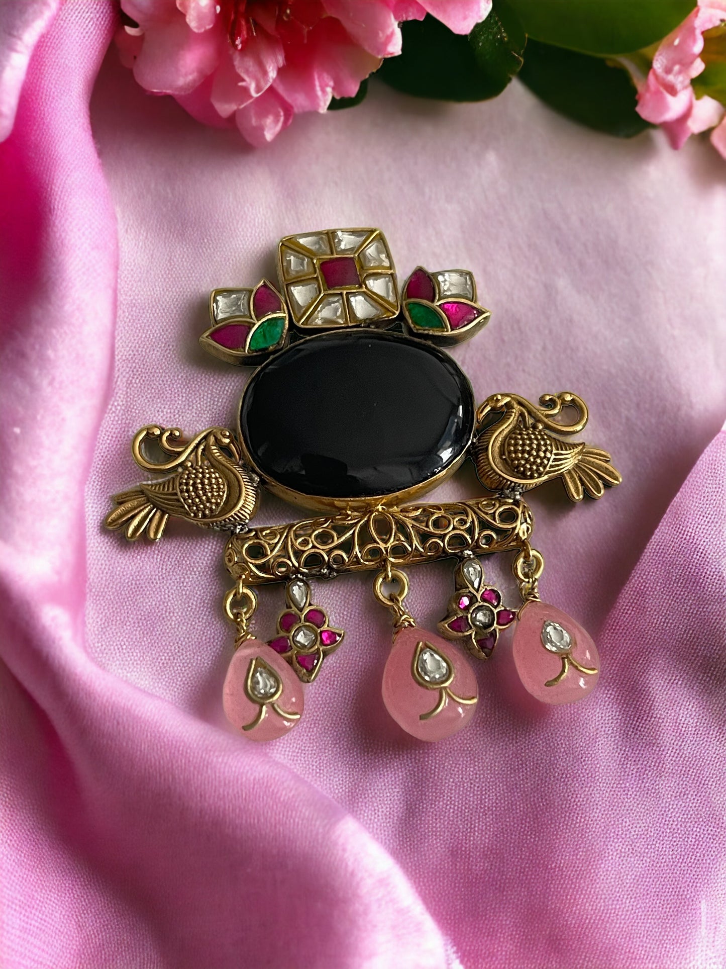 Damini 92.5 silver pendant