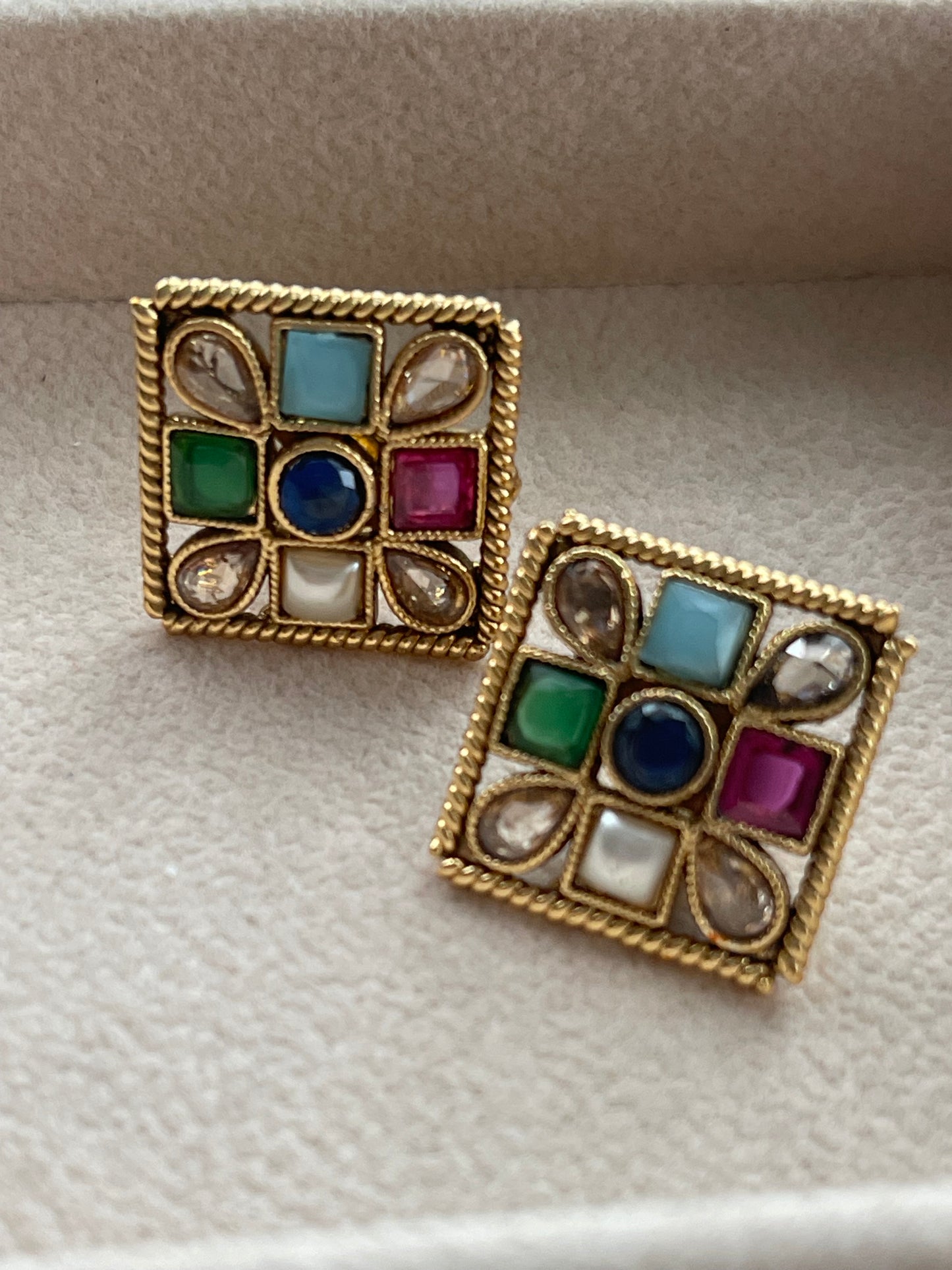 Polki Kundan earrings 10
