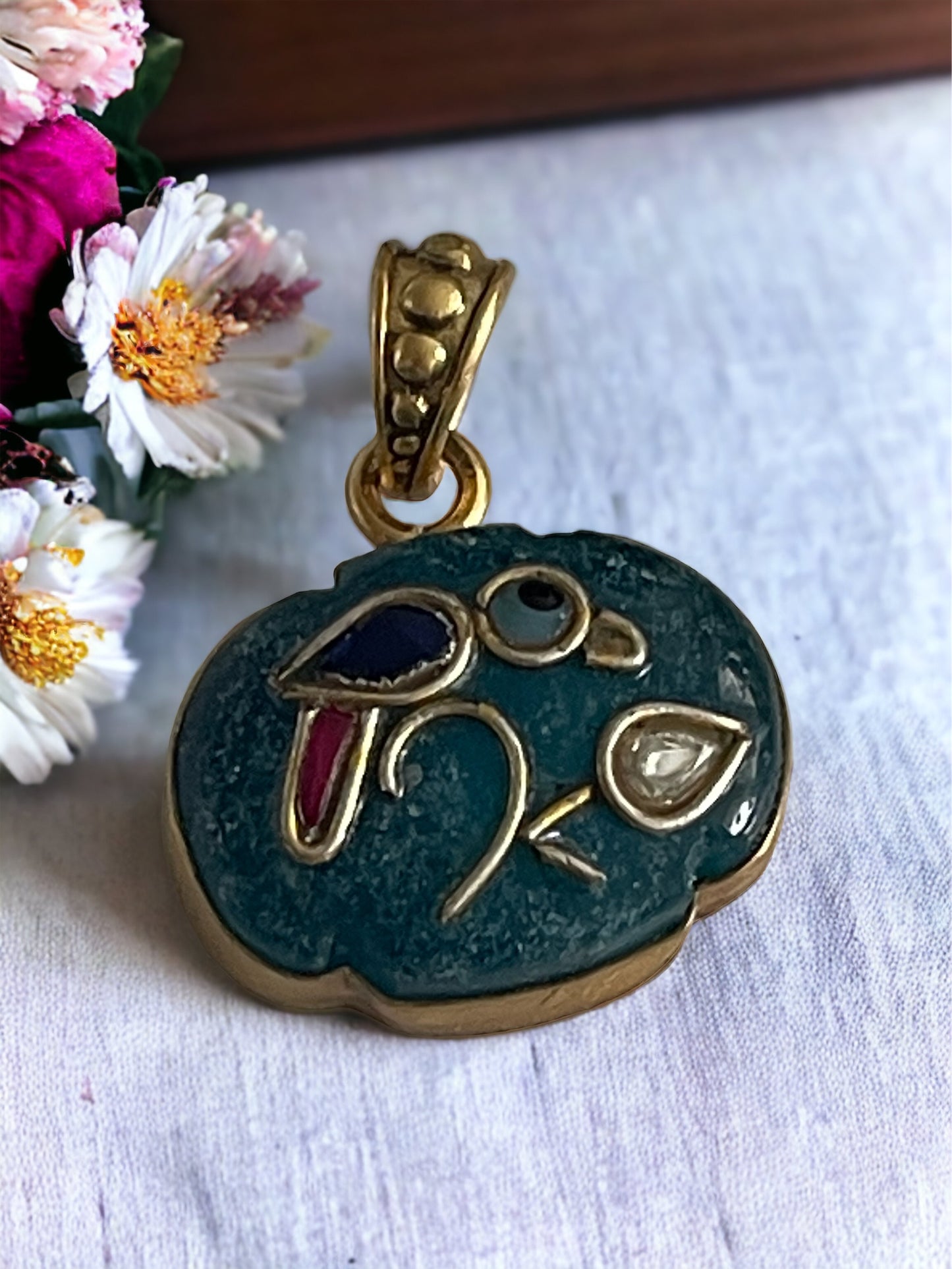 Vinamratha4 92.5 silver pendant