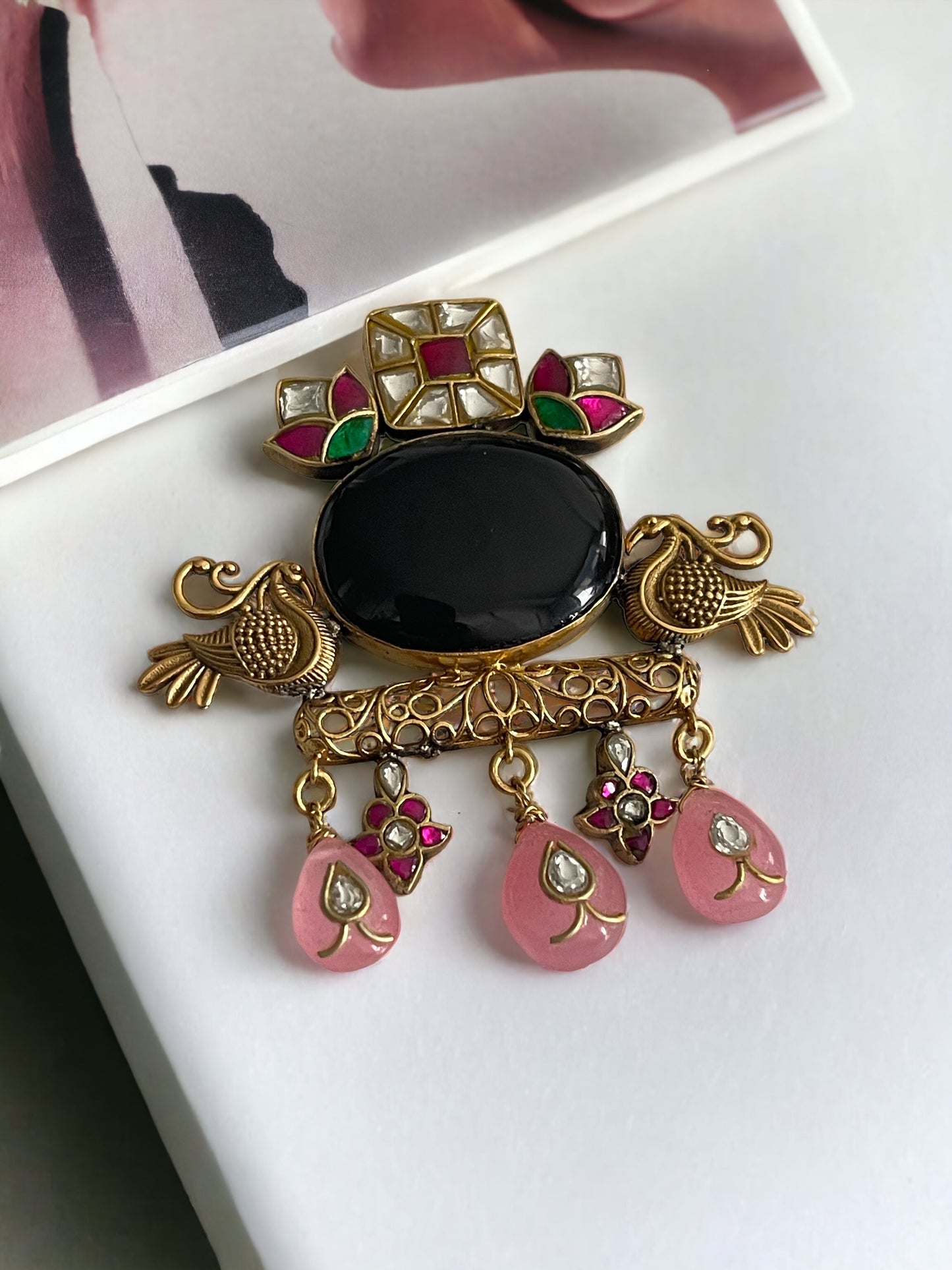 Damini 92.5 silver pendant