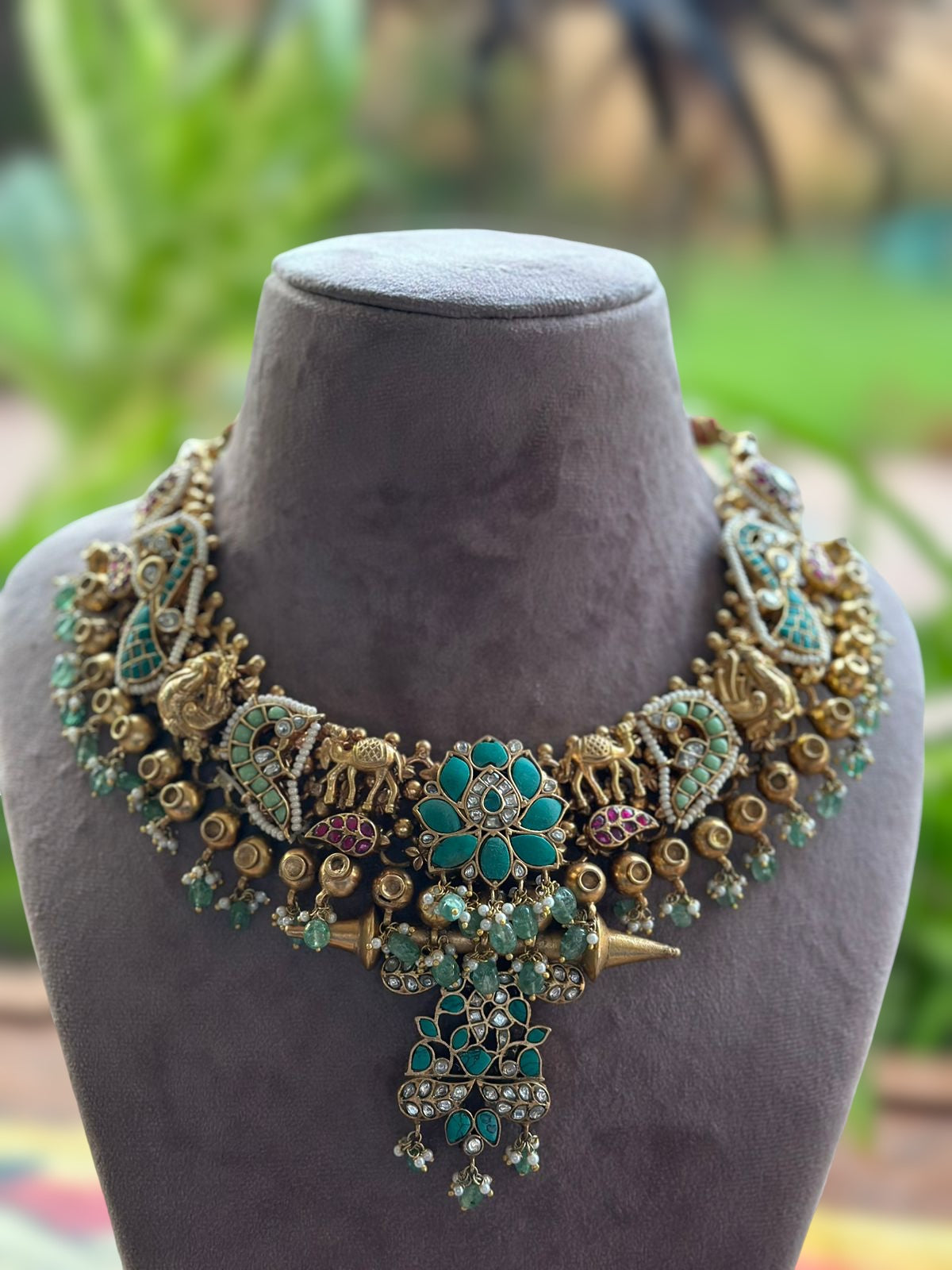 Avantika 92.5 silver fusion necklace