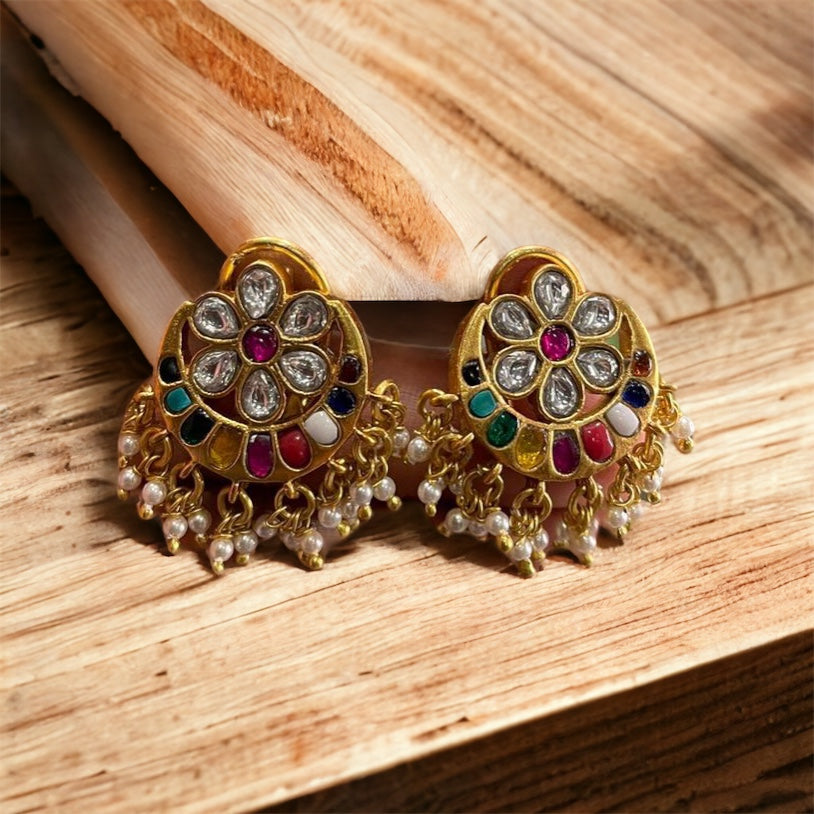 Ravali 92.5 silver earrings