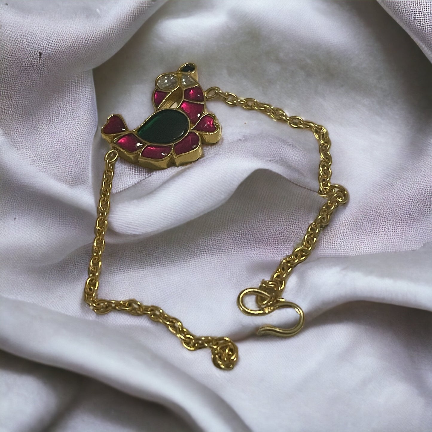 Peacock bracelet 1
