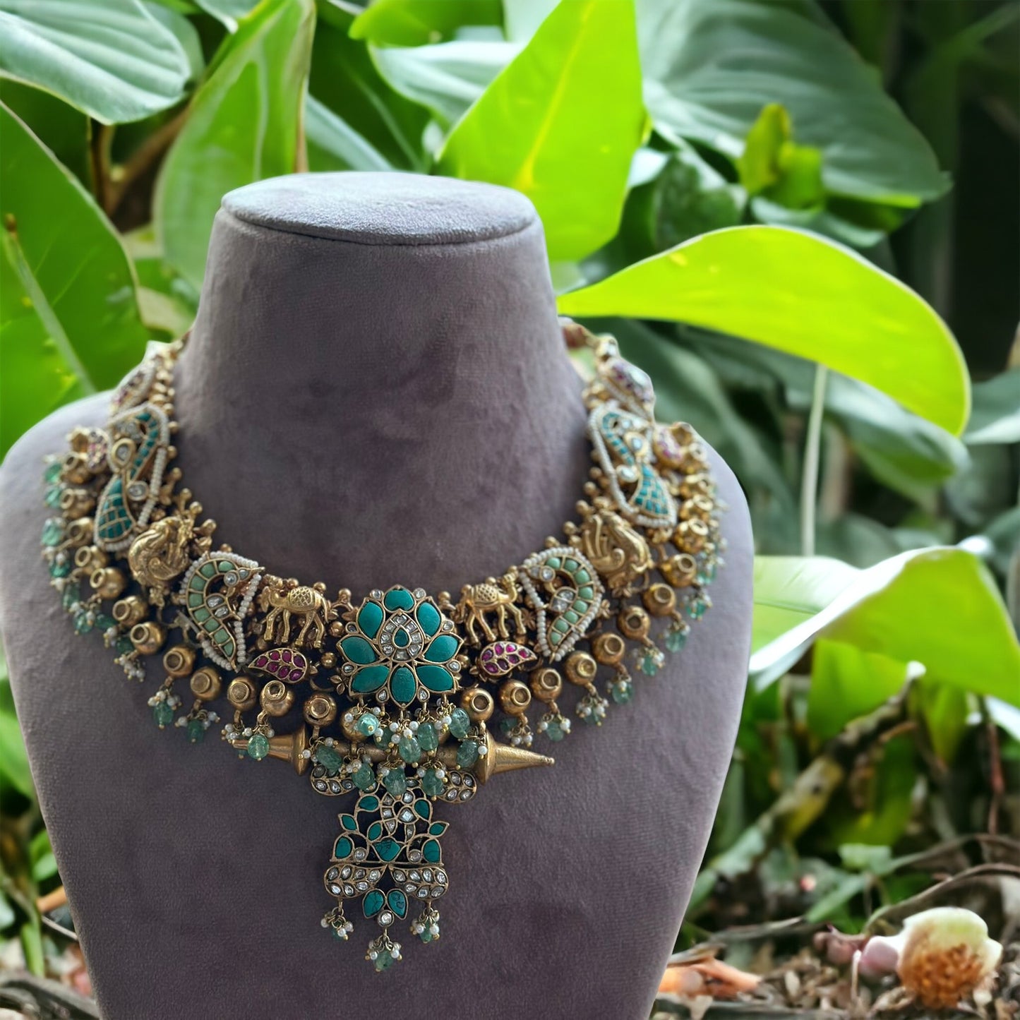 Avantika 92.5 silver fusion necklace