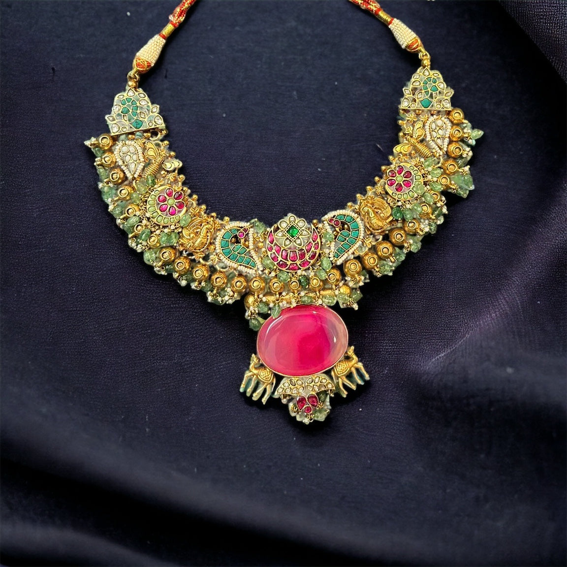 Maharani exclusive 92.5 fusion necklace