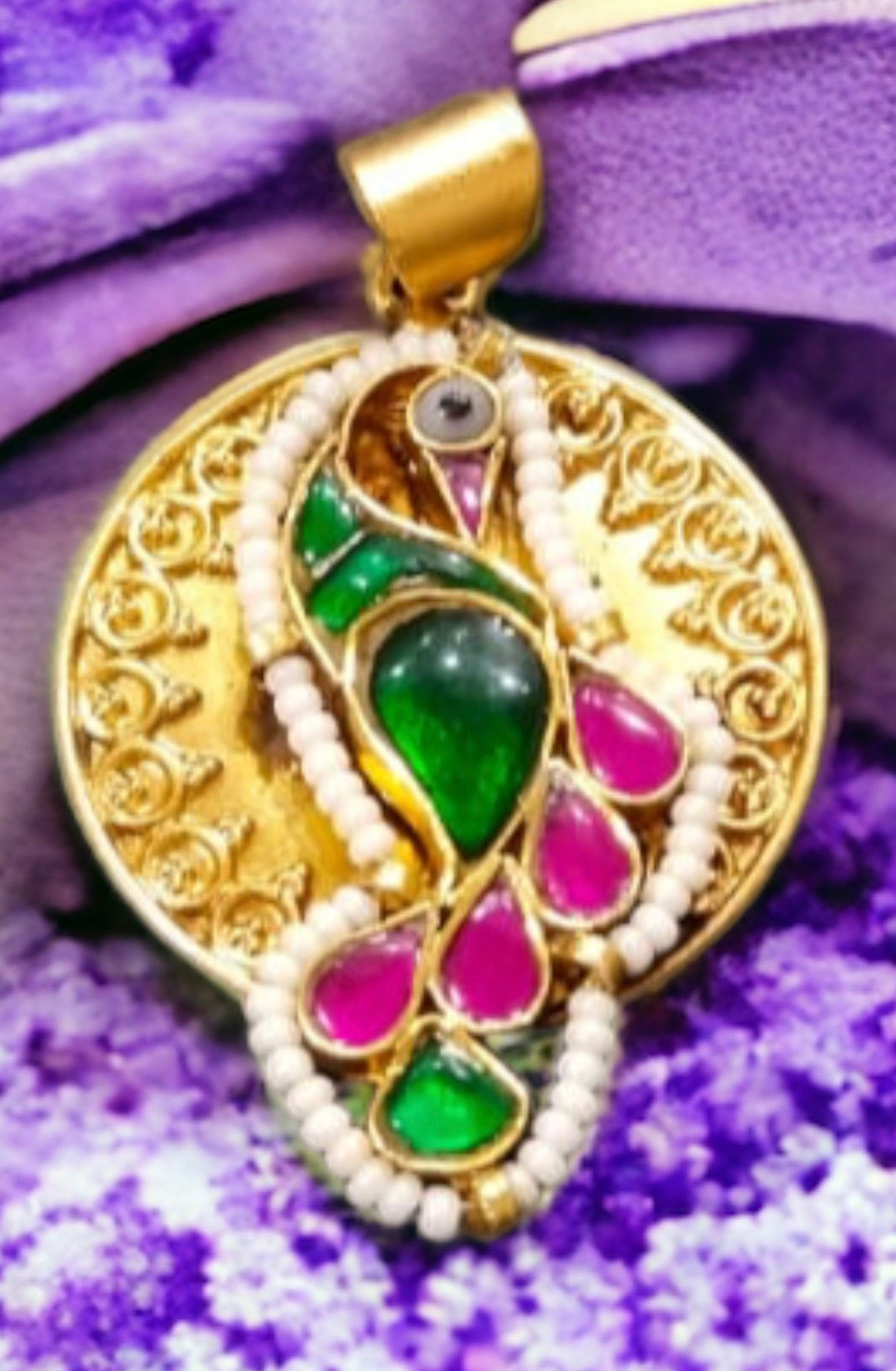 Kinnara 92.5 silver pendant