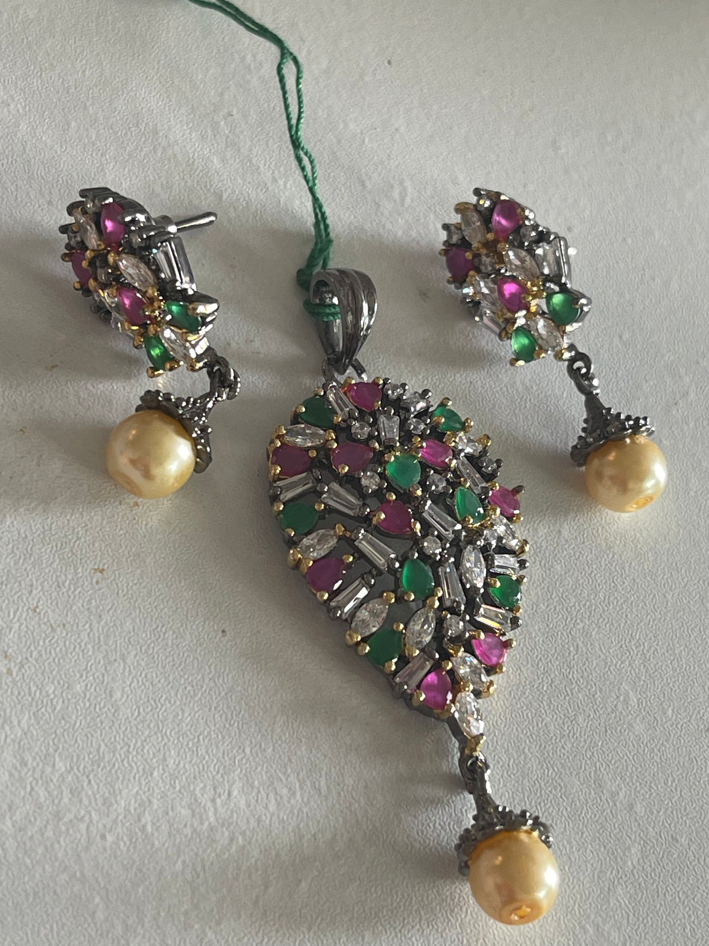 Rimmi Cz 92.5 silver pendant