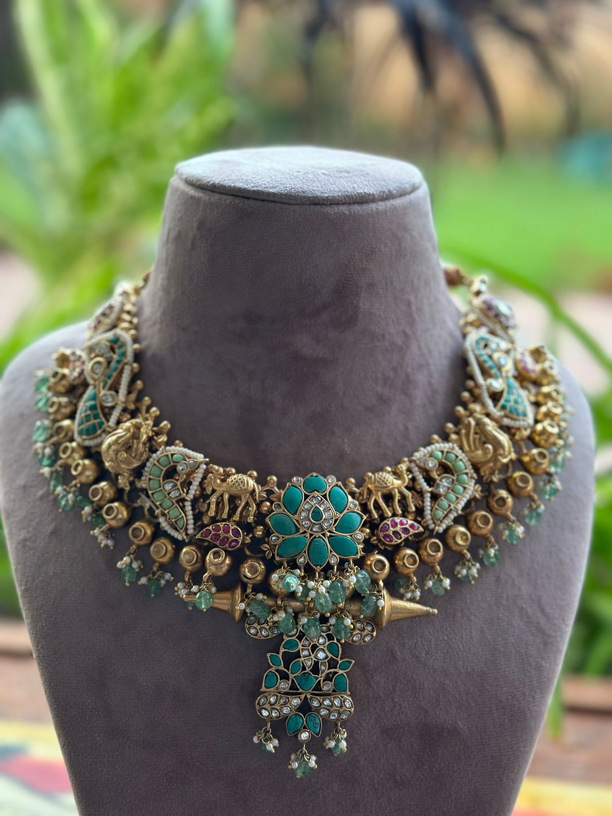 Avantika 92.5 silver fusion necklace
