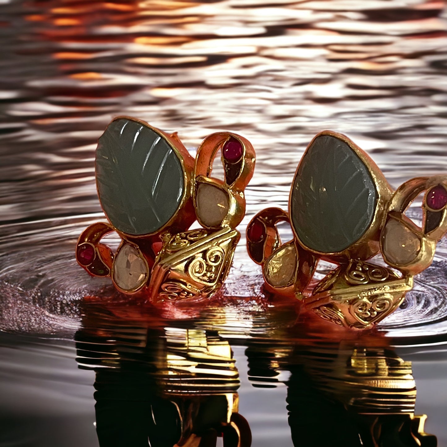 Kareena 92.5 silver earrings