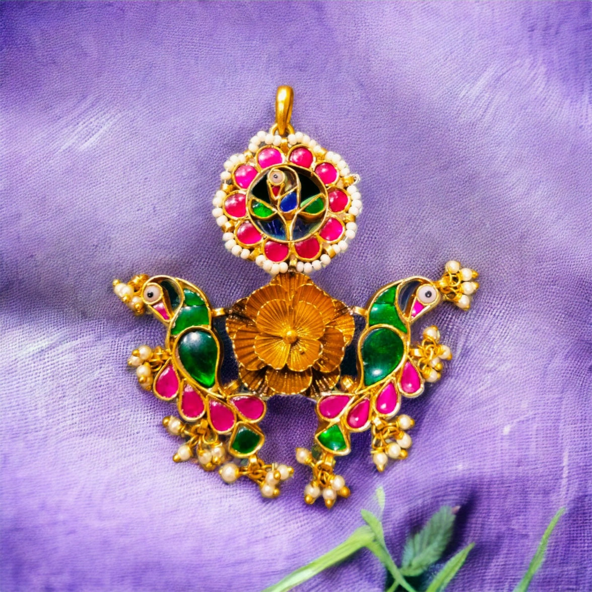 Mrudula 92.5 silver pendant