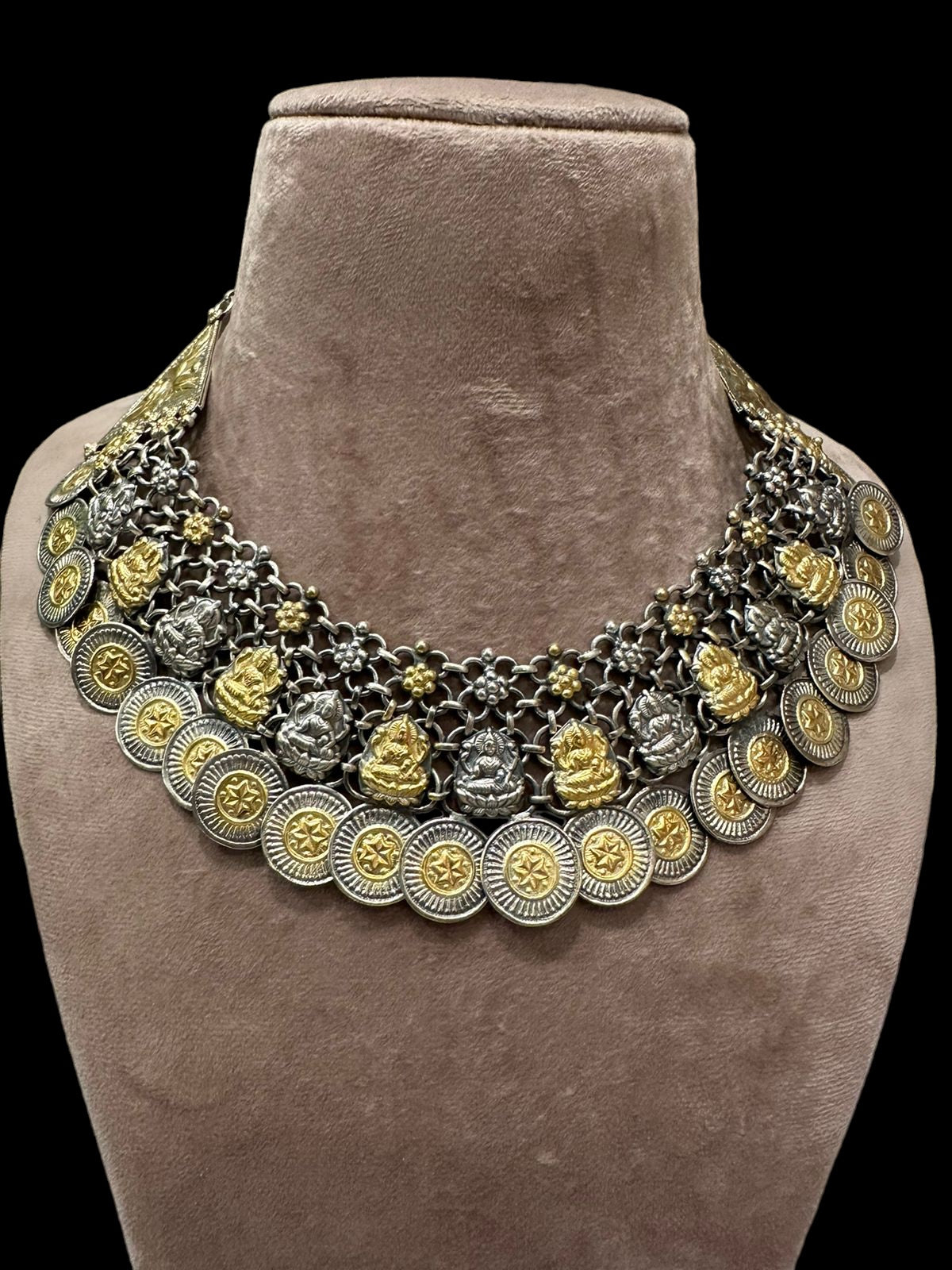 92.5 Goddess lakshmi necklace