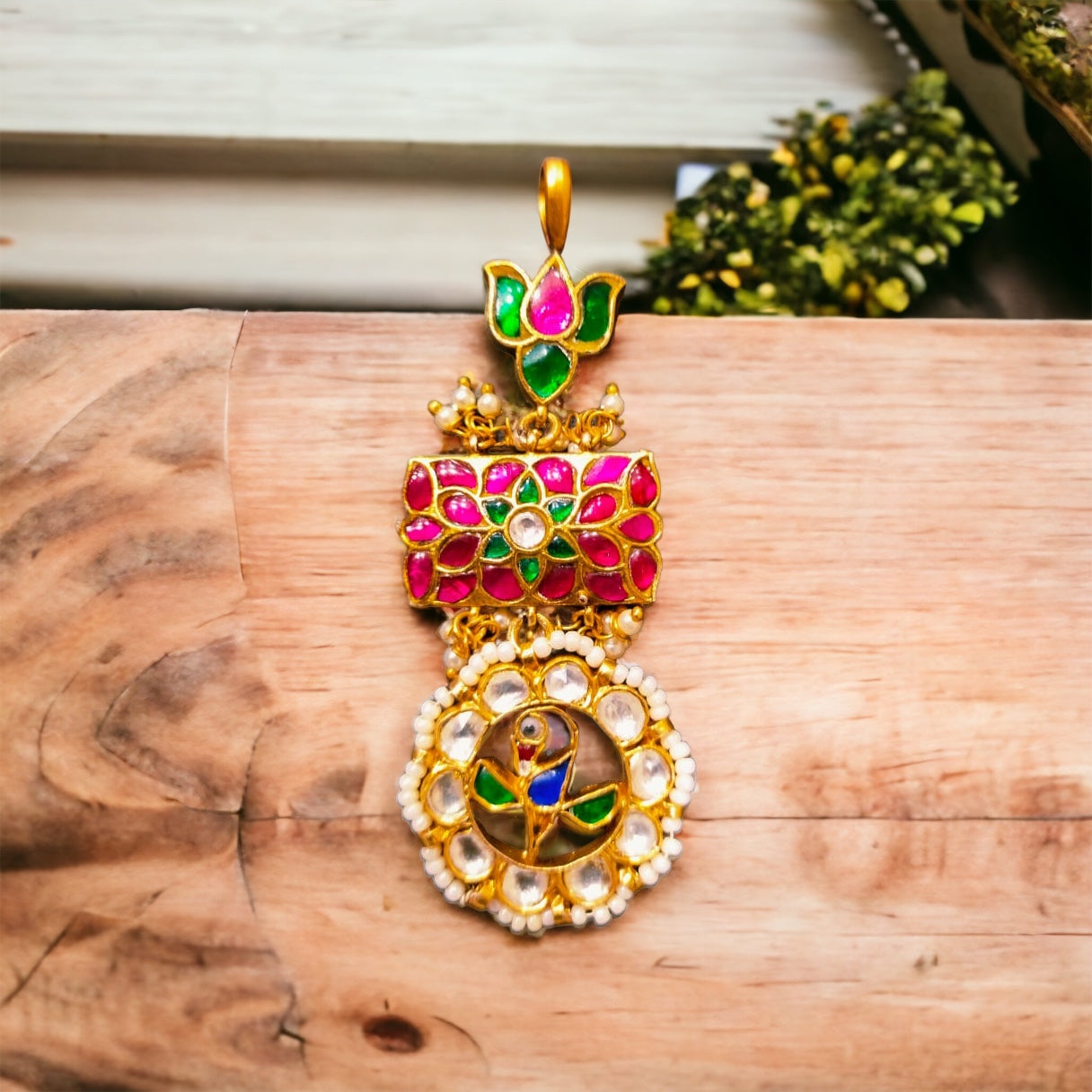 Samyukta 92.5 silver pendant
