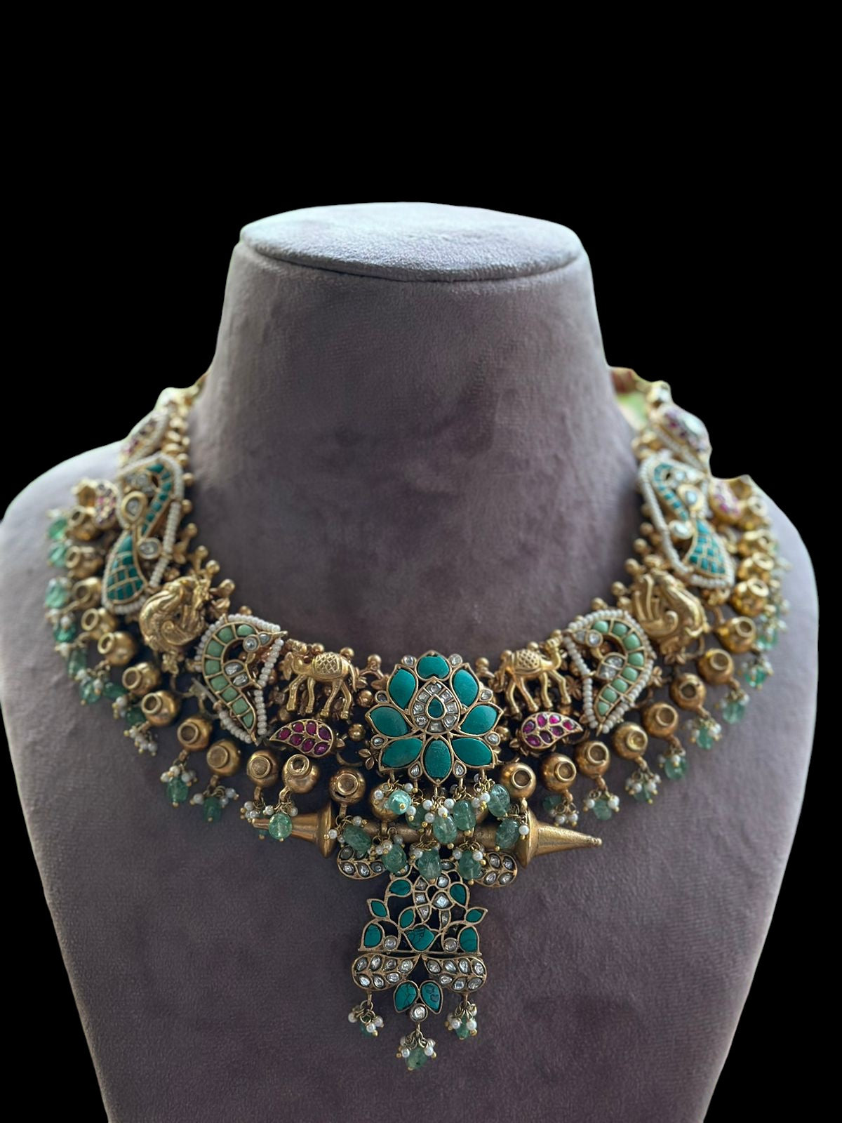 Avantika 92.5 silver fusion necklace