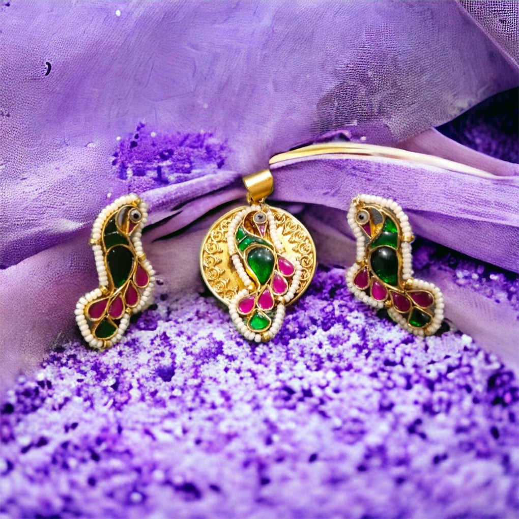 Kinnara 92.5 silver pendant