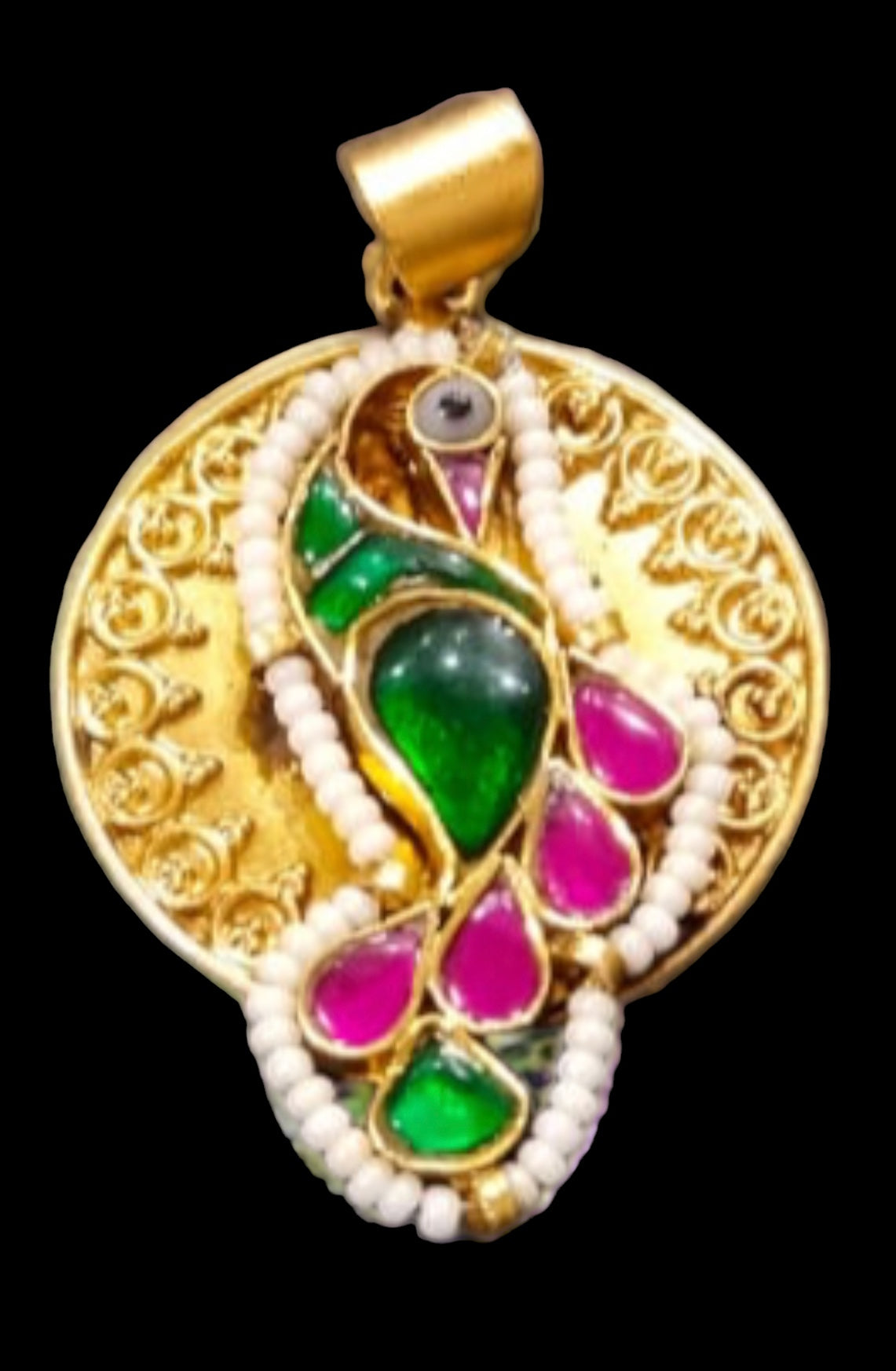 Kinnara 92.5 silver pendant
