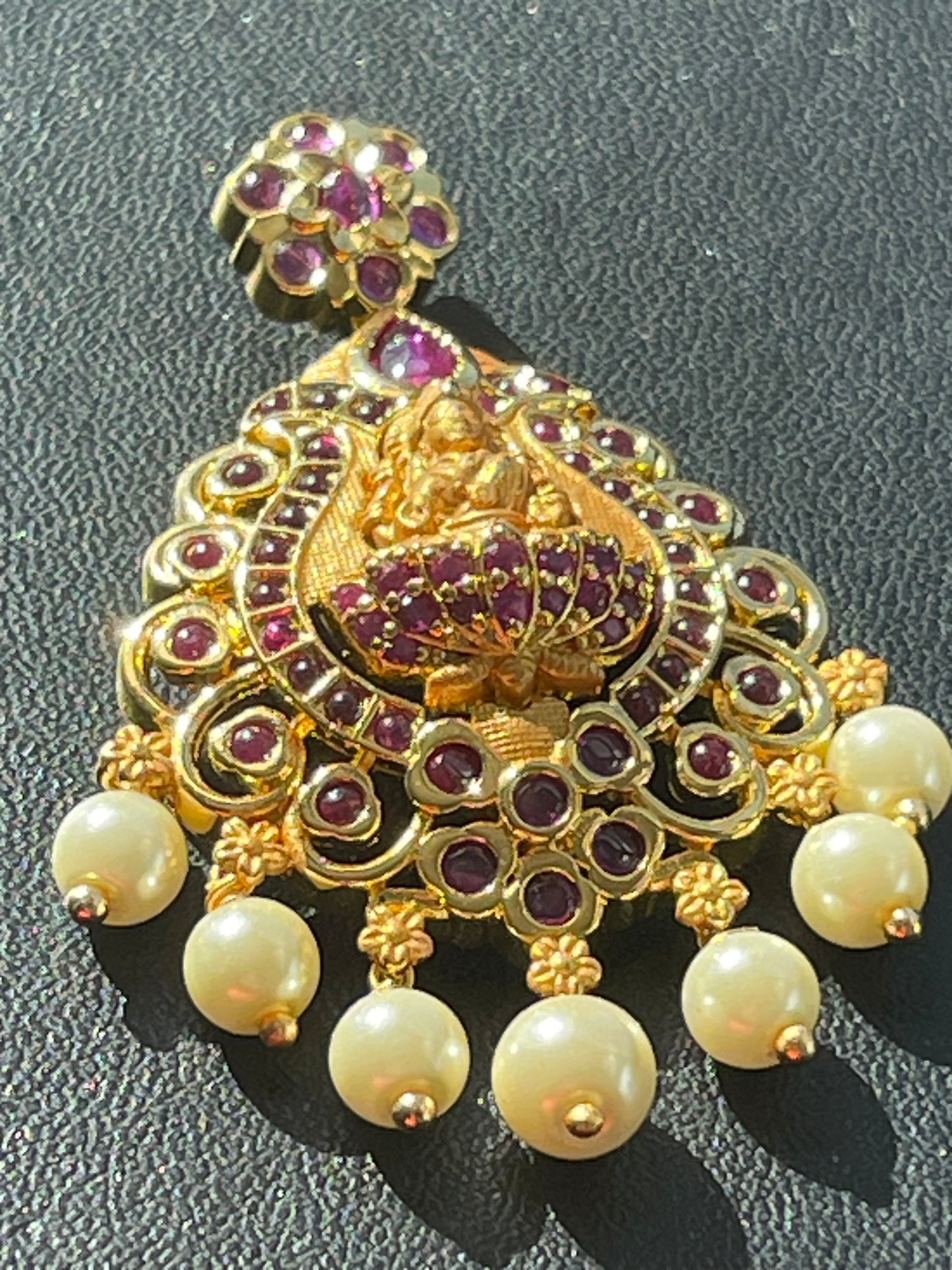 Meena Cz pendant 4