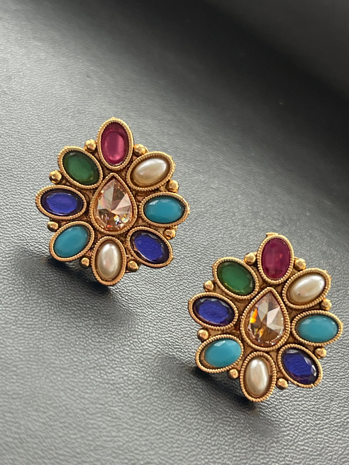 Polki Kundan earrings 1