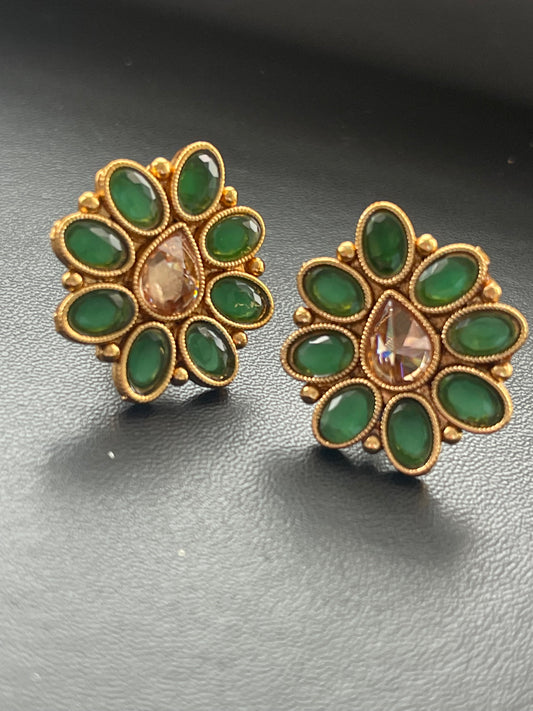 Polki Kundan earrings 4