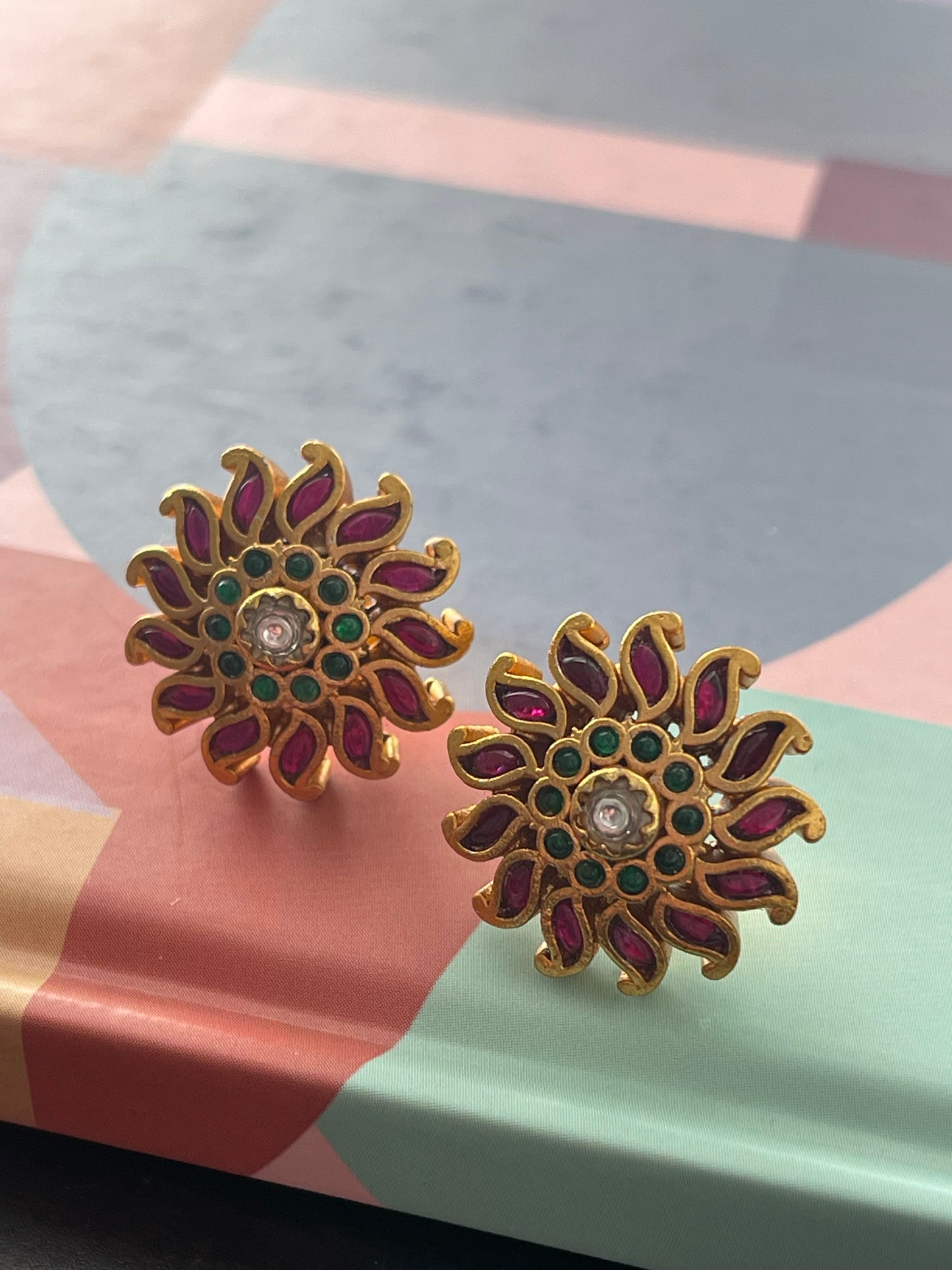 Jadau Kundan earrings 9