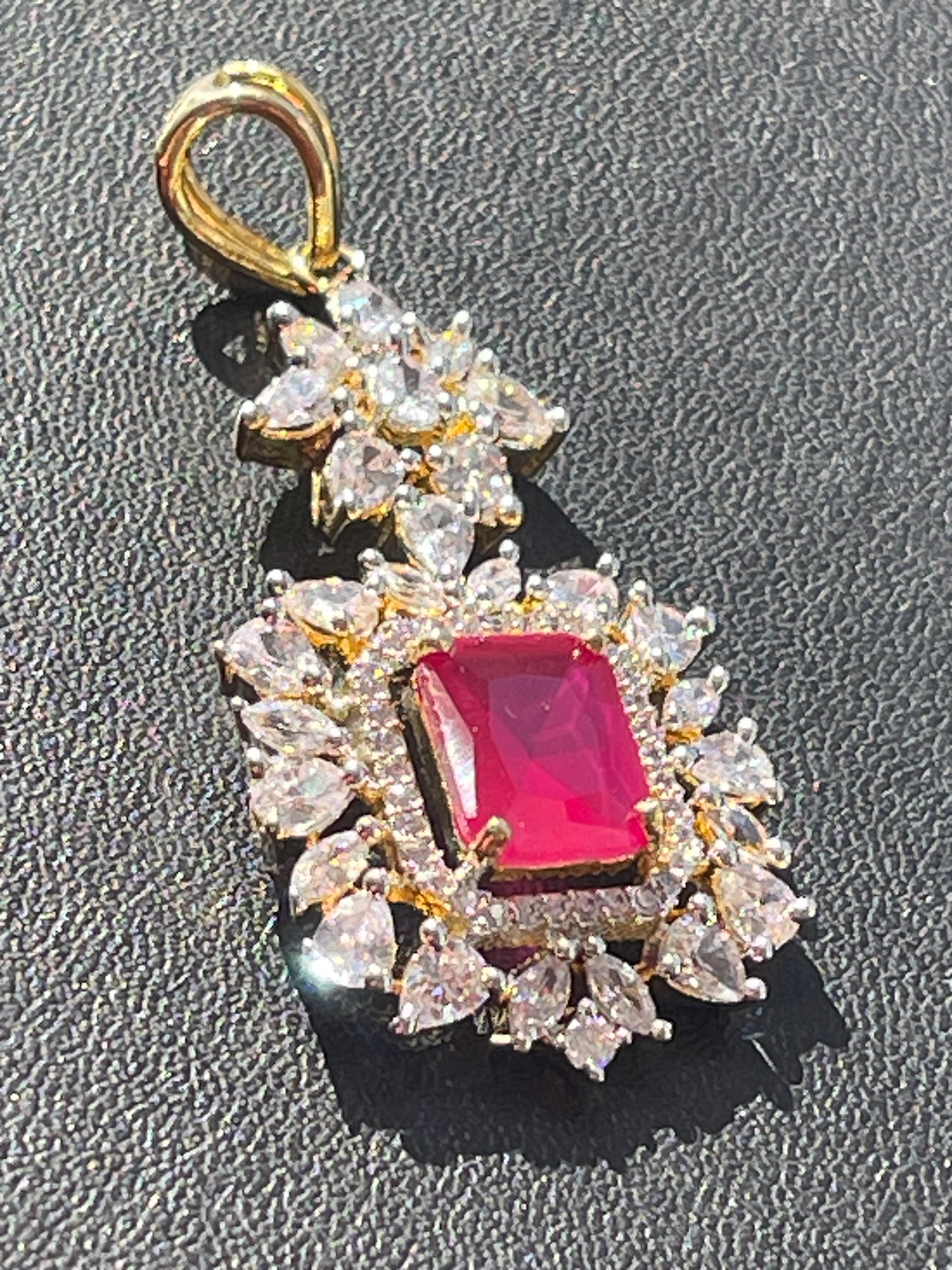 Meena Cz pendant 10