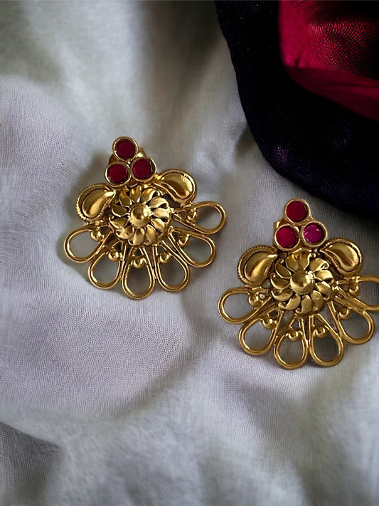 Nowmie 92.5 jadau Kundan earrings 3