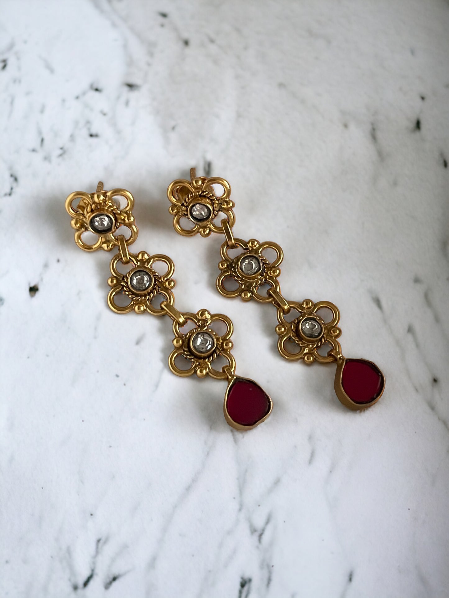 Nowmie 92.5 jadua Kundan earrings 7