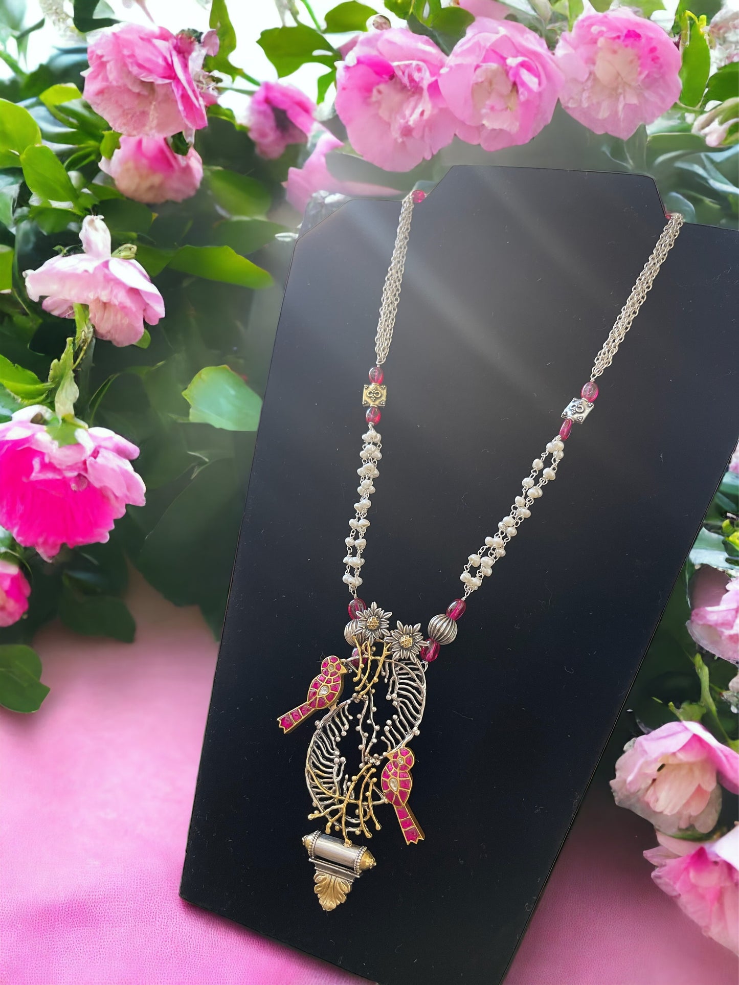 Paranika 92.5 silver necklace