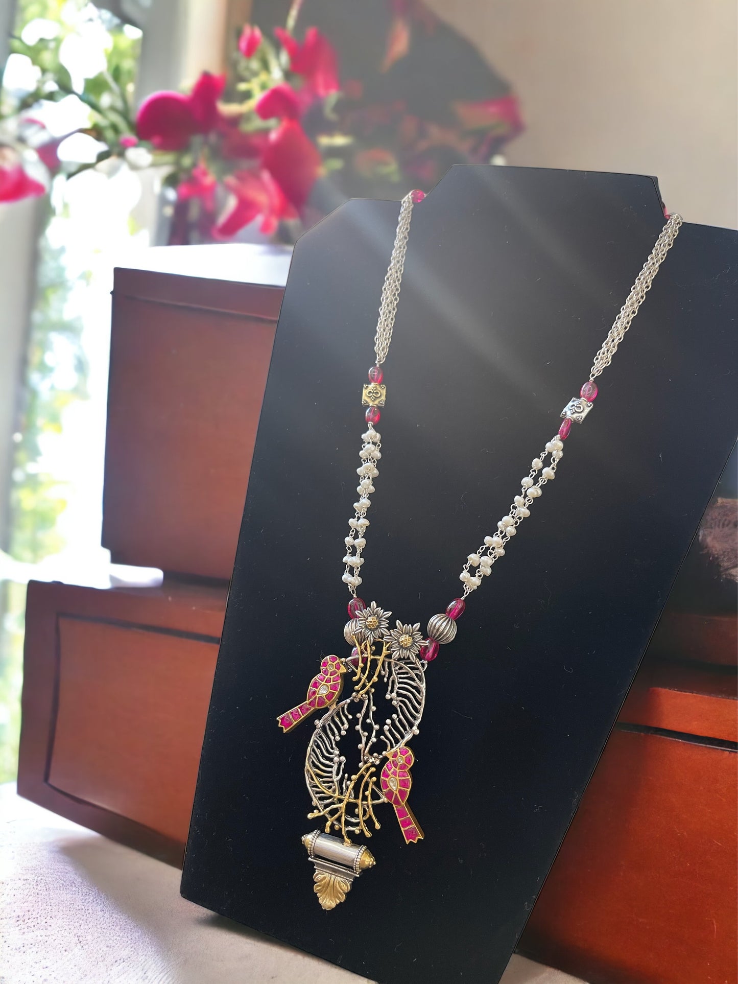 Paranika 92.5 silver necklace