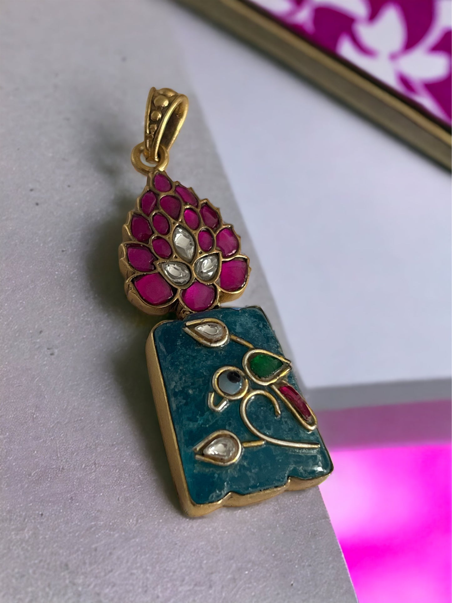 Vinamratha6 92.5 silver pendant