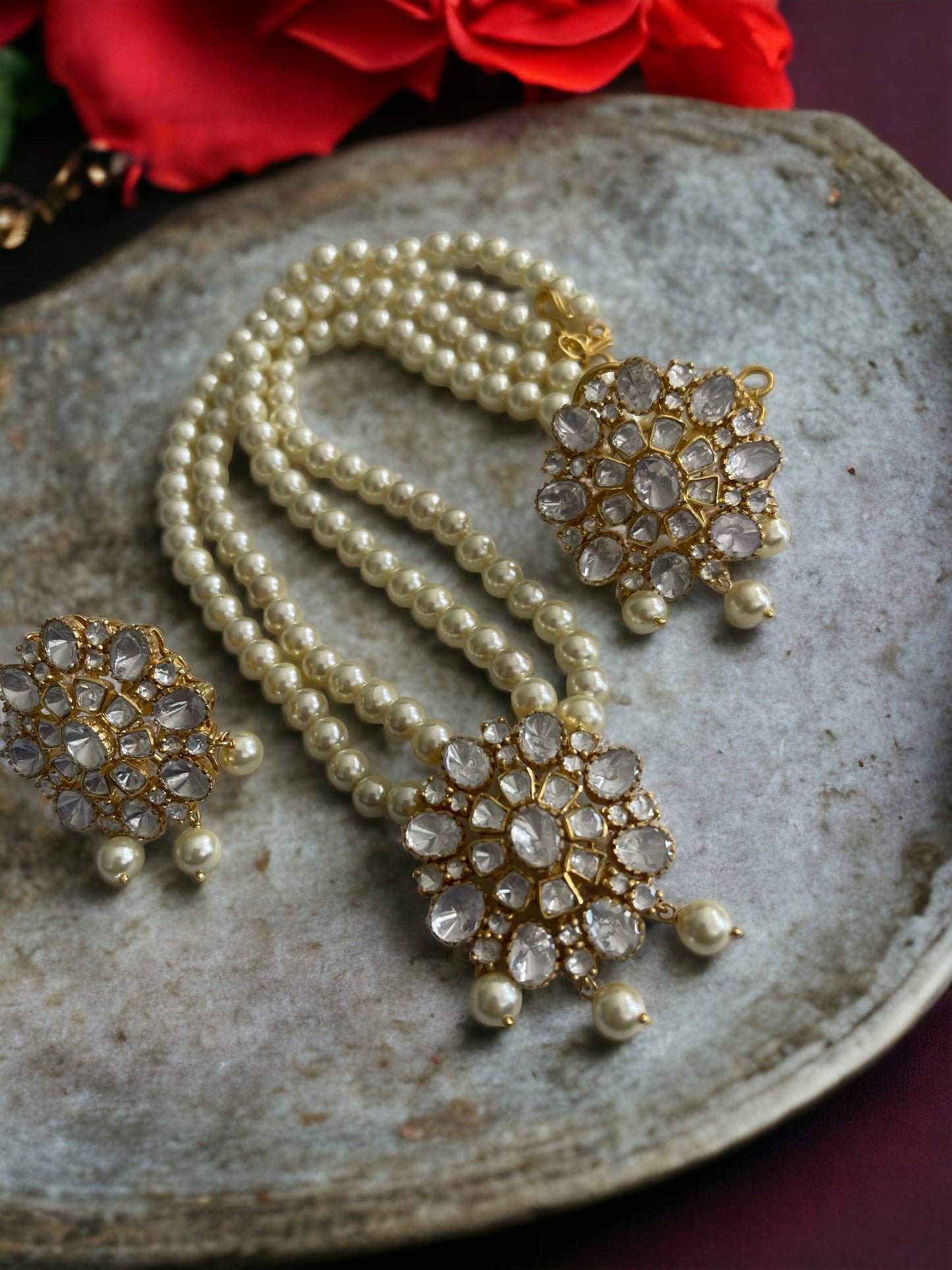 Alankrita moissanite set