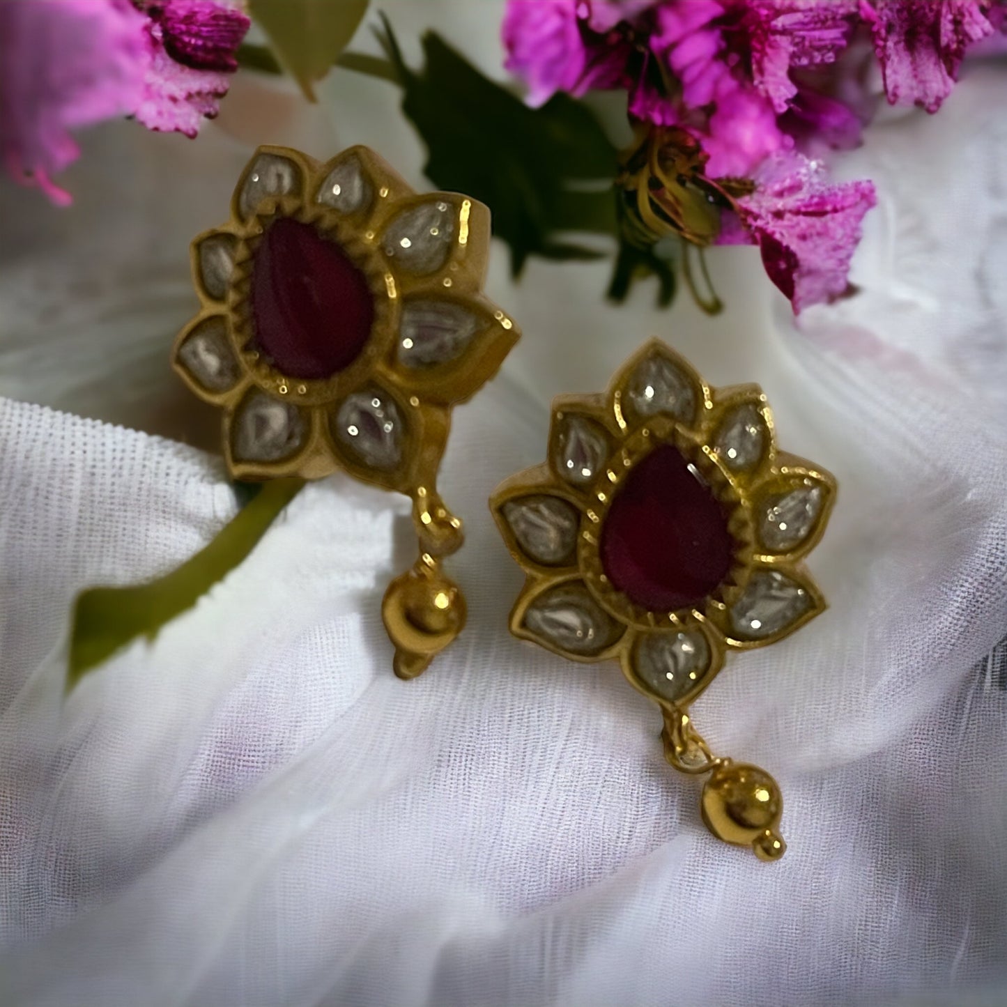 Aaarna 92.5 silver earrings