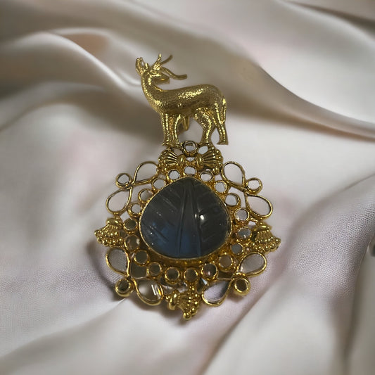 Sophia 92.5 silver stoneinlay pendant