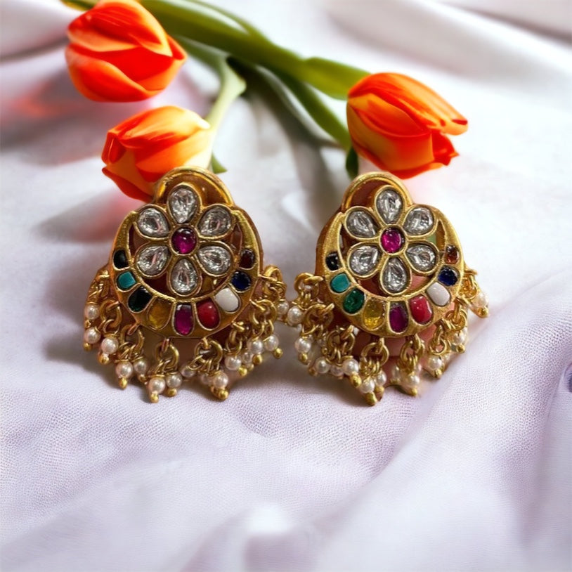 Ravali 92.5 silver earrings