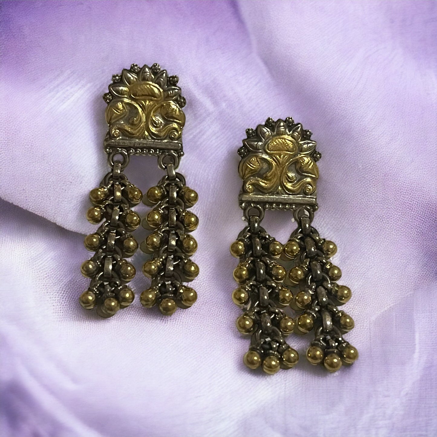 Amulya 92.5 silver earrings