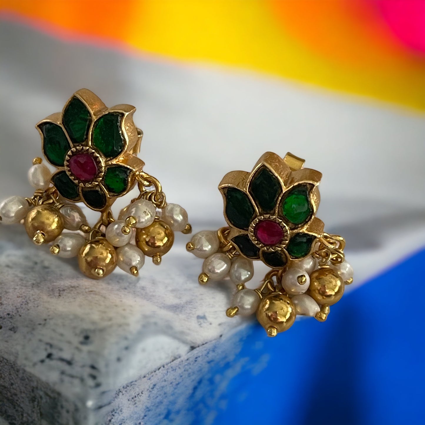 Jahnvi 92.5 silver earrings