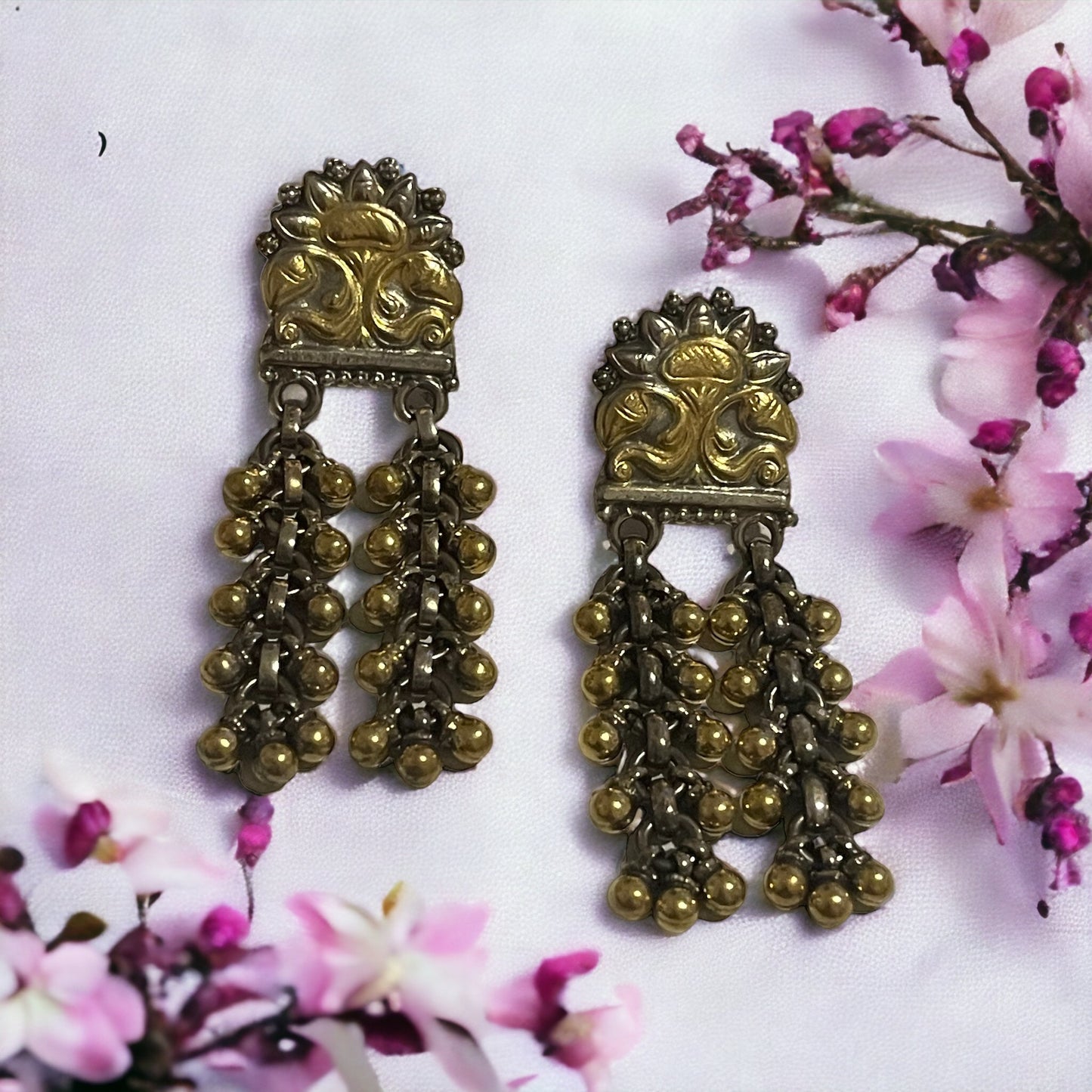 Amulya 92.5 silver earrings