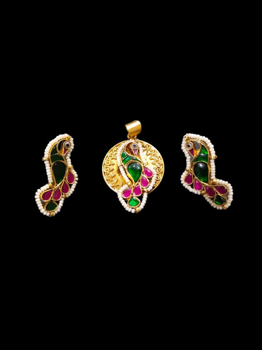 Kinnara 92.5 silver pendant