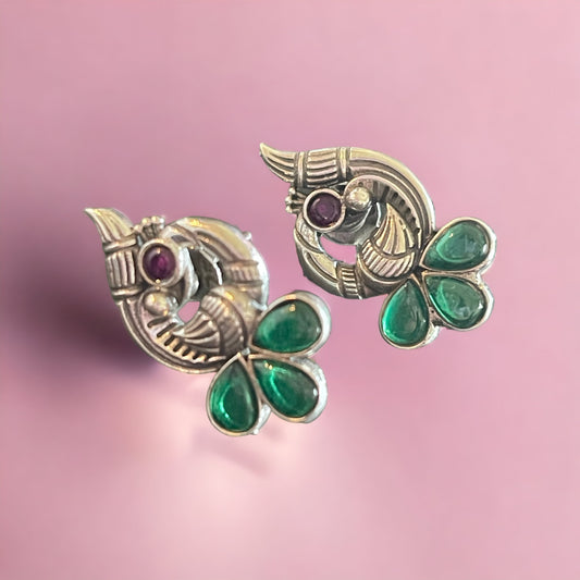 Meenu 92.5 silver earrings