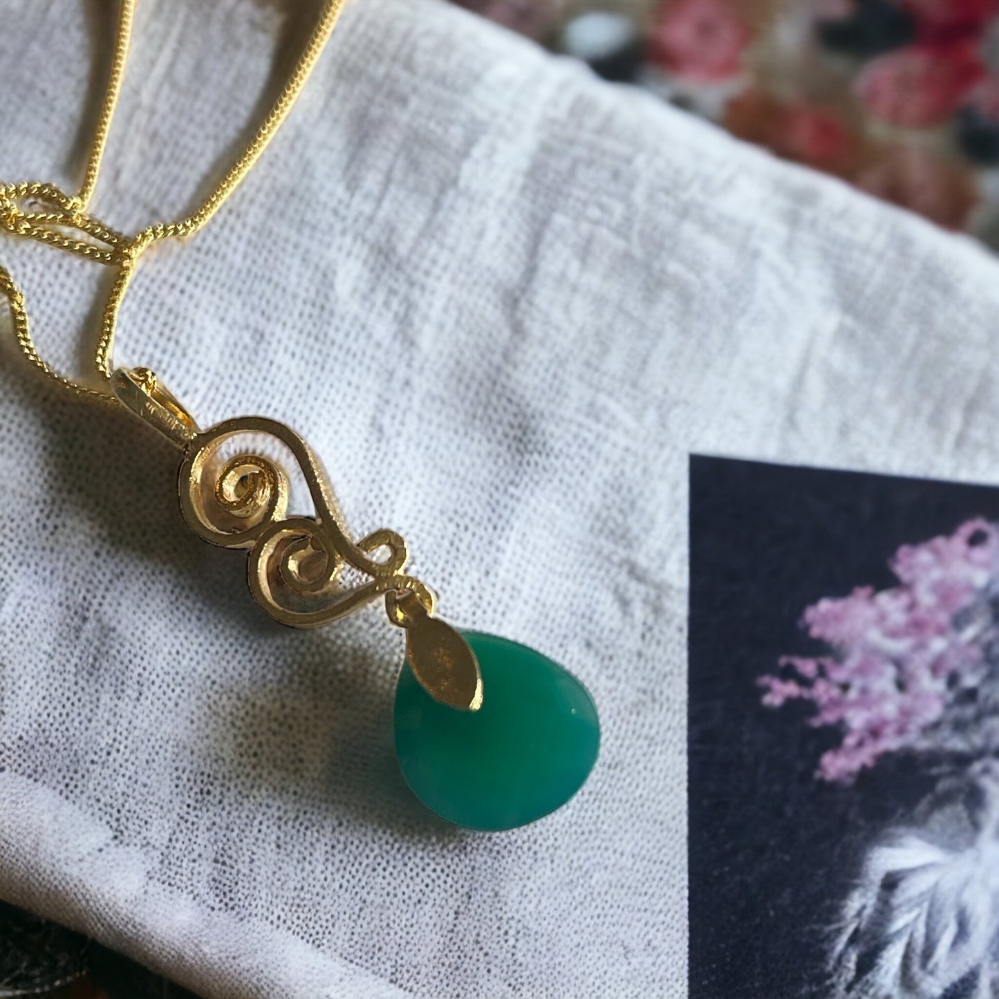 Reena3 silver pendant